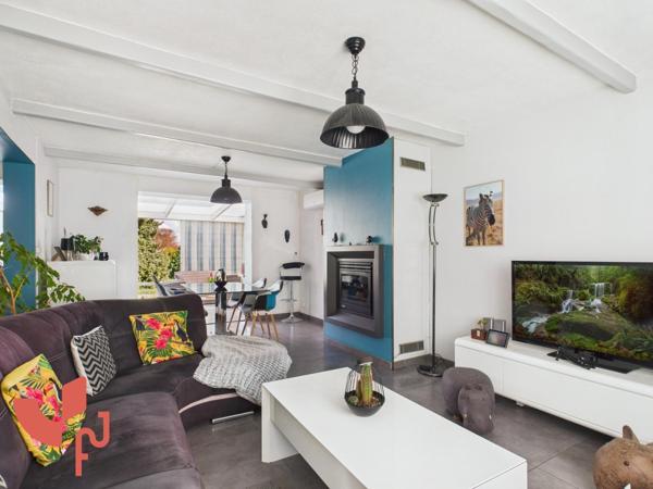 maison 4 pièces, garage et parking