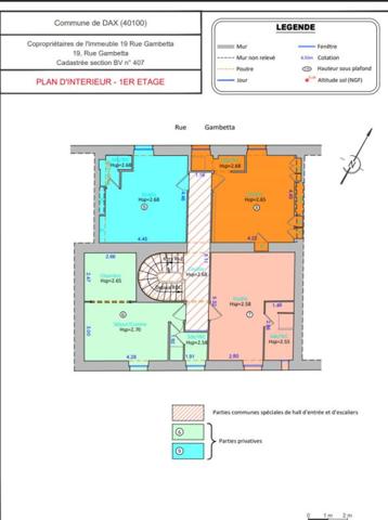 LOT N°1 STUDIO DE TYPE 1 EN PLATEAU PROCHE CENTRE VILLE DE DAX