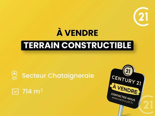 Terrain à vendre  714 m 2   CEYRAT  - 63
