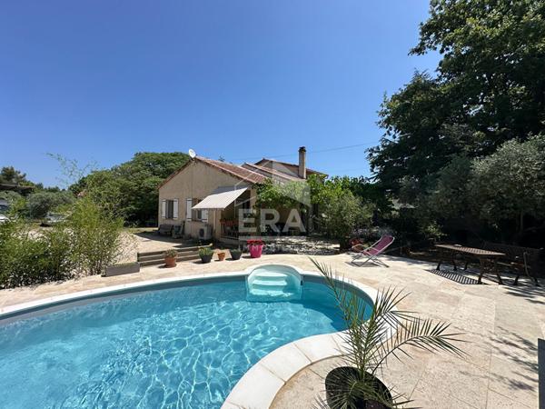A VENDRE 83470 SAINT MAXIMIN LA SAINTE BAUME MAISON T5 DE 130M² SUR 2160M² DE JARDIN GARAGE DEPENDANCE PISCINE