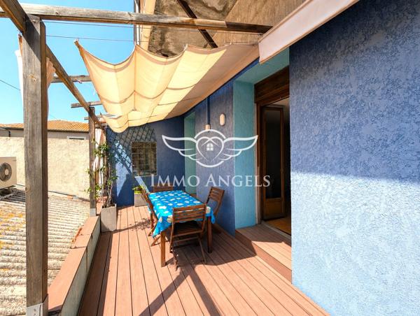 Appartement T3 de 69 m² avec terrasse — Sète