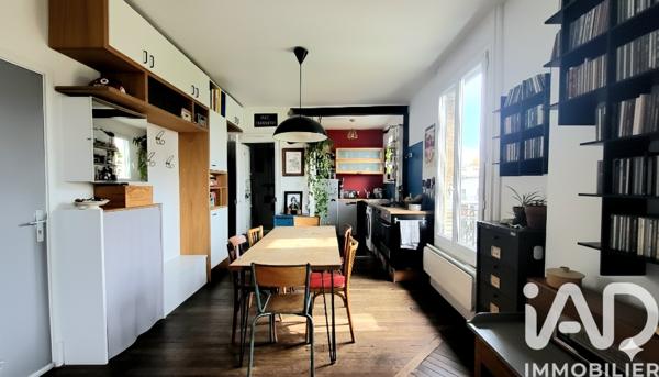 Appartement à vendre 4 pièces 62 m² Bagnolet