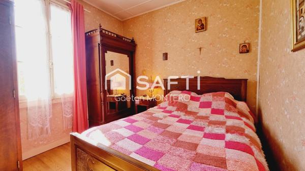 Maison 4 chambres, garage et atelier