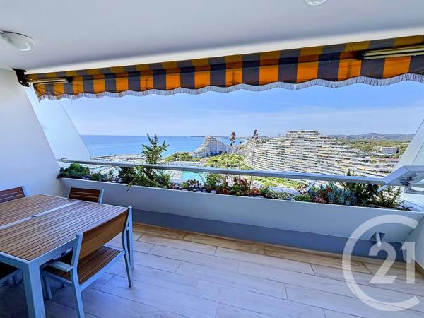 Appartement F2 à vendre  2 pièces - 40,81 m 2   JUAN LES PINS  - 06