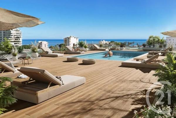 Appartement F3 à vendre  3 pièces - 98,98 m 2   JUAN LES PINS  - 06