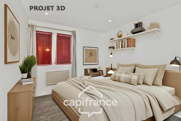 Appartement T4 lumineux avec balcon, et stationnement privatif