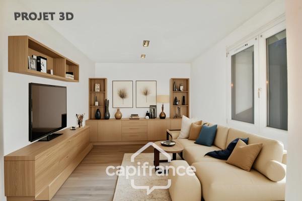 Appartement T4 lumineux avec balcon, et stationnement privatif