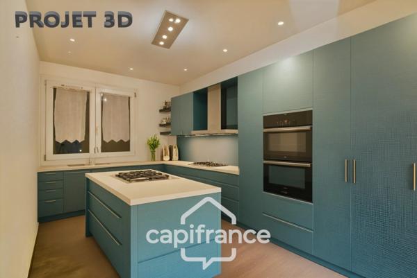 Appartement T4 lumineux avec balcon, et stationnement privatif