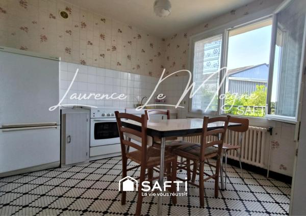 Maison à rénover dans un environnement calme à proximité des commodités