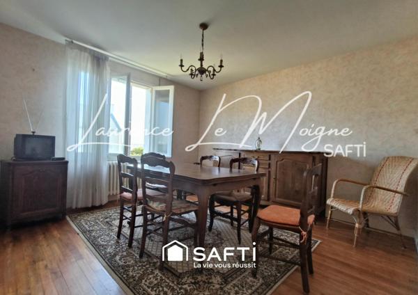 Maison à rénover dans un environnement calme à proximité des commodités