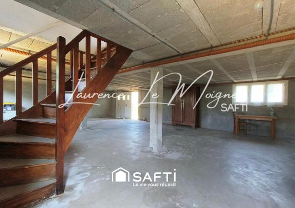 Maison à rénover dans un environnement calme à proximité des commodités