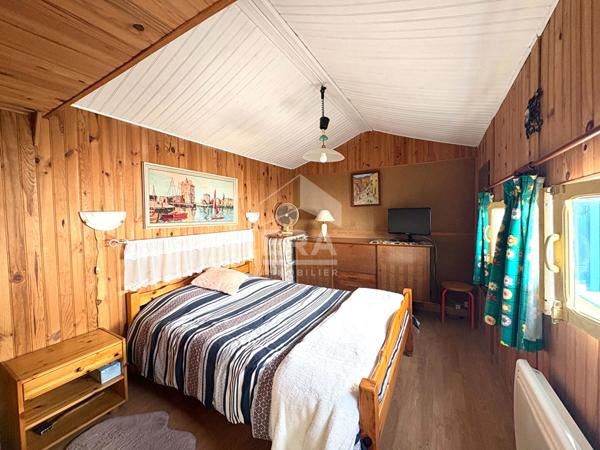 Maison situé au bord de mer à Angoulins, 2 chambres et un studio, jardin