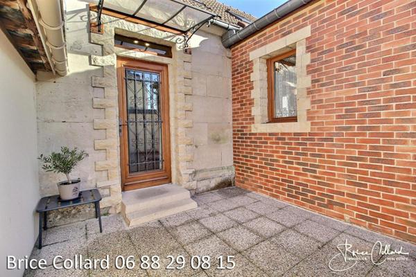 60180 NOGENT SUR OISE Charmante maison de ville 3 chambres + bureau et accès VL