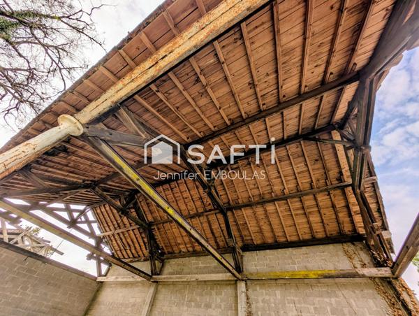 Rare : Hangar 110 m² sur  terrain de 1500 m² sur belin beliet