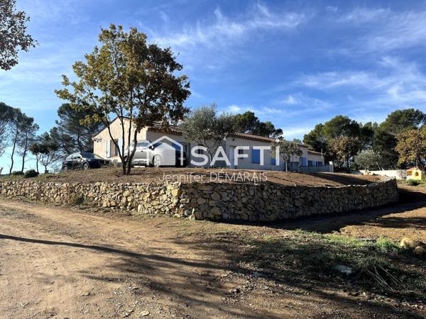 MAISON 170M2 TERRAIN 5270 M2 A ROGNES (13840)