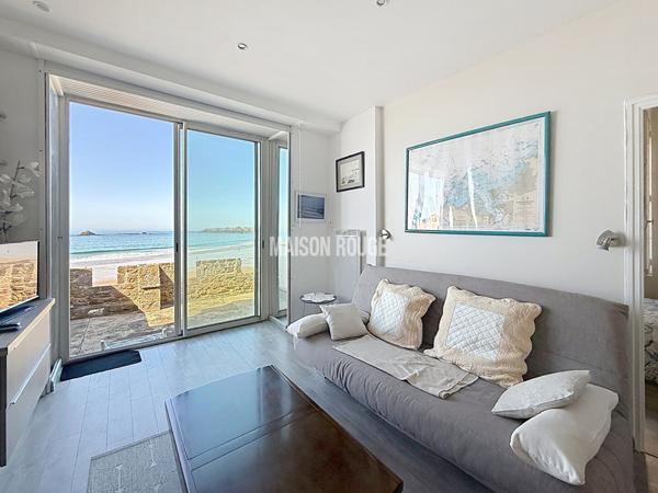 Saint-Malo Rochebonne, maison de 93m² sur 3 niveaux avec terrasses, vue mer et accès direct plage