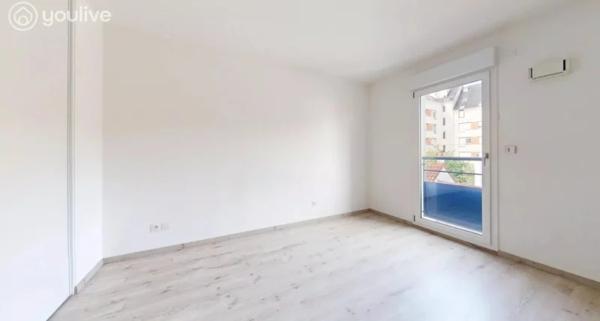 2-pièces lumineux 46 m² – parking, calme et transports à pied
