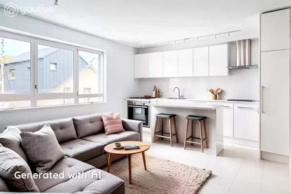 2-pièces lumineux 46 m² – parking, calme et transports à pied