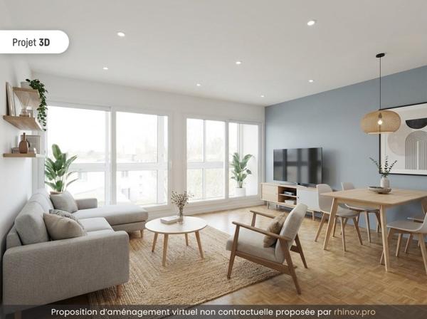 Appartement à vendre |  Brest |  2 pièces | 49 m²