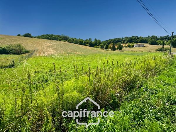 Terrain à vendre  SAINT CAPRAIS DE LERM (47)