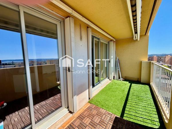 Appartement T4 (84m2) avec terrasse et vue dégagée