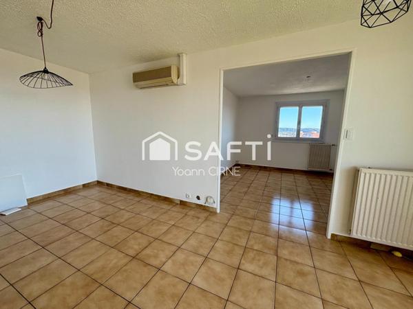 Appartement T4 (84m2) avec terrasse et vue dégagée
