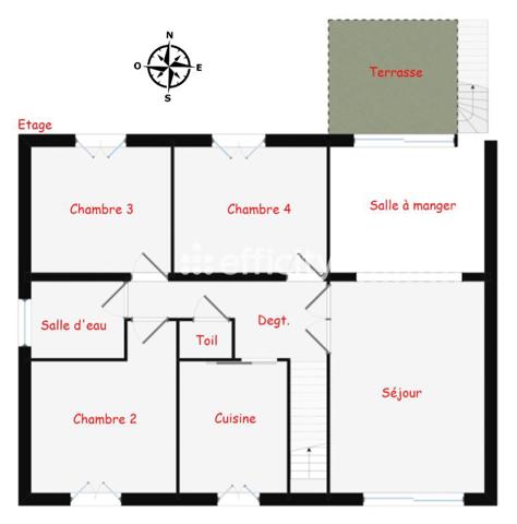 Maison
         5 pièces
        - 110 m² Exclusivité 355 000 € *