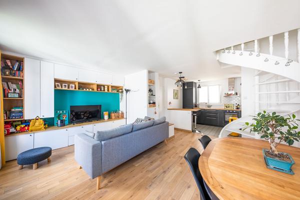 Duplex Courbevoie - 3 pièces - 53.60 m2