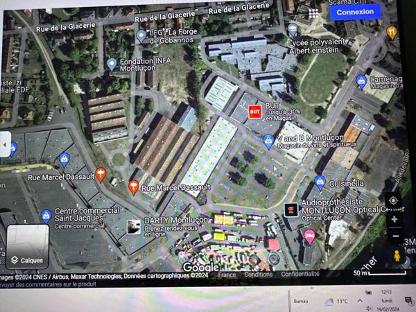 Dpt Allier (03), à louer MONTLUCON Locaux d'activité de 2775 m2