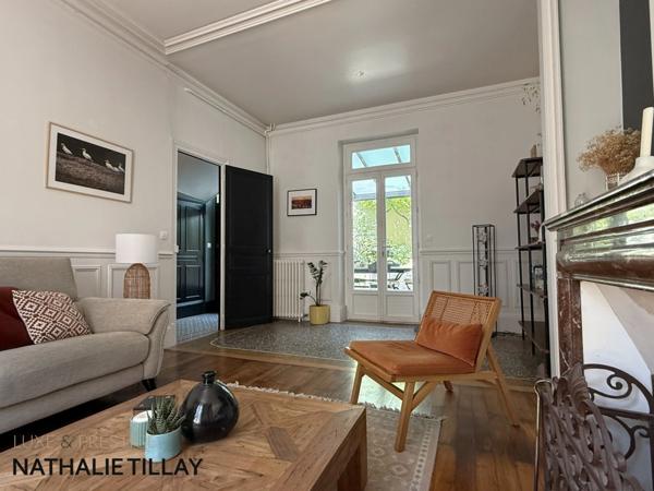 A vendre ORLEANS Dunois, maison bourgeoise avec jardin