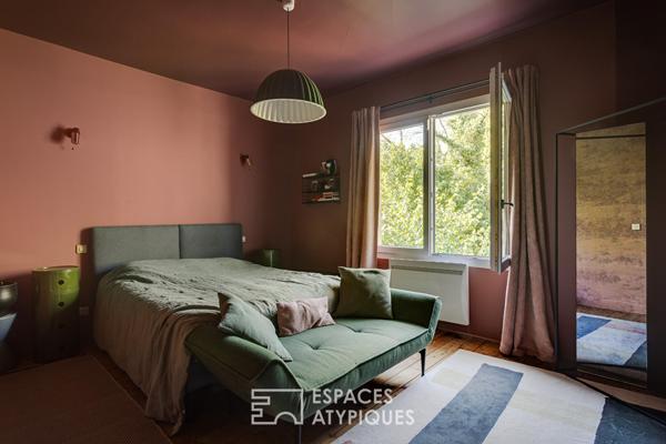 Appartement rénové avec piscine privée