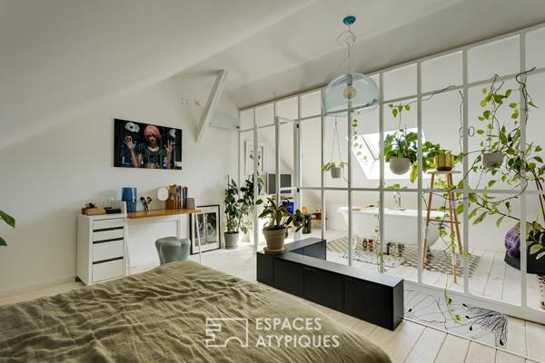 Appartement rénové avec piscine privée