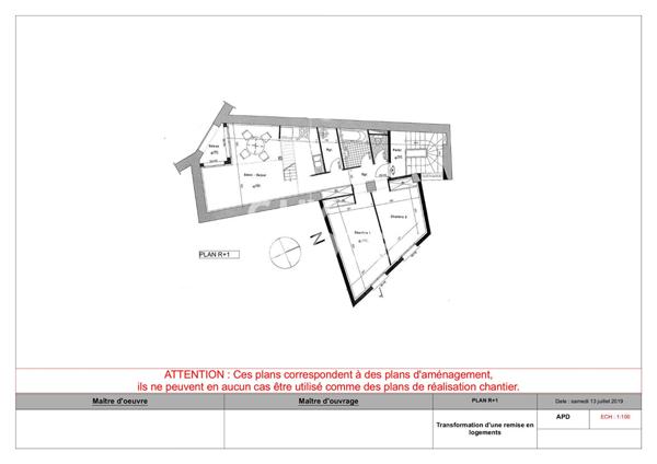ALZONNE remise d'environ 160 m²
