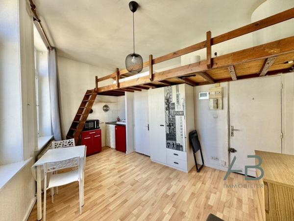 T1 Lille Gambetta 18 m²