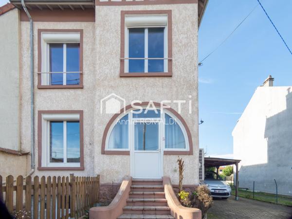 MAISON FAMILIALE LUMINEUSE AVEC DEPENDANCE ET SOUS SOL TOTAL