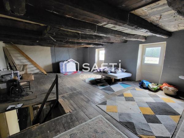 CRUGUEL – MAISON + LOCAL COMMERCIAL – 8 PIÈCES – 3 CHAMBRES – FORT POTENTIEL – OPPORTUNITÉ INVESTISSEUR