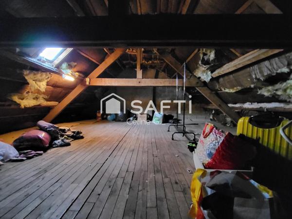 CRUGUEL – MAISON + LOCAL COMMERCIAL – 8 PIÈCES – 3 CHAMBRES – FORT POTENTIEL – OPPORTUNITÉ INVESTISSEUR