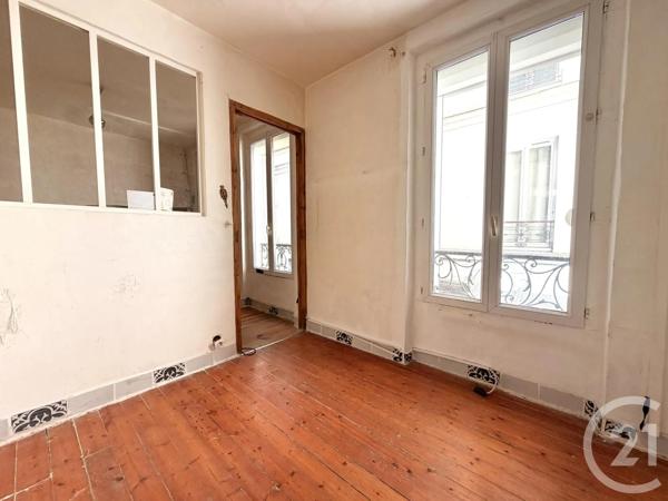 Appartement à vendre  2 pièces - 22,50 m 2   PARIS  - 75018