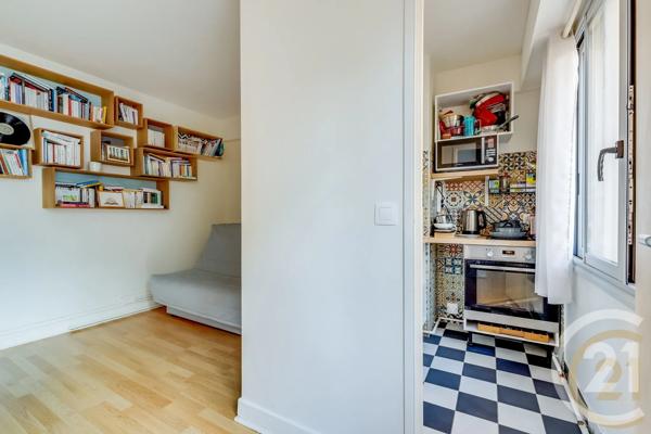 Appartement Studio à vendre  1 pièce - 21,15 m 2   PARIS  - 75018