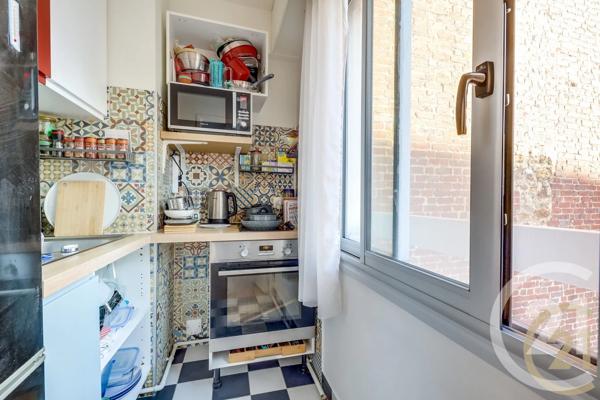 Appartement Studio à vendre  1 pièce - 21,15 m 2   PARIS  - 75018