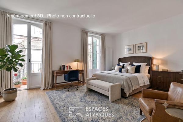 Élégeant appartement avec terrasse proche des Arènes