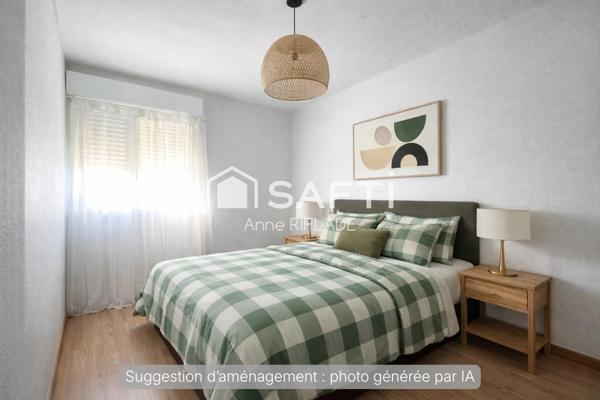 Mérignac Capeyron - 3 chambres - balcon - parking