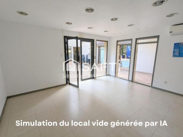 Local professionnel au cœur de Léré