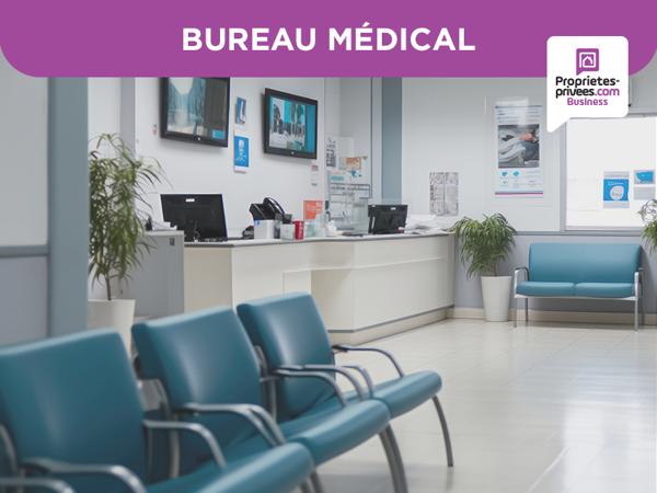 76600 LE HAVRE - Local commercial Bureaux 204 m², Parking