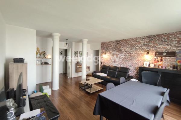 Appartement à vendre 3 pièces de 75,25 m² à Cergy