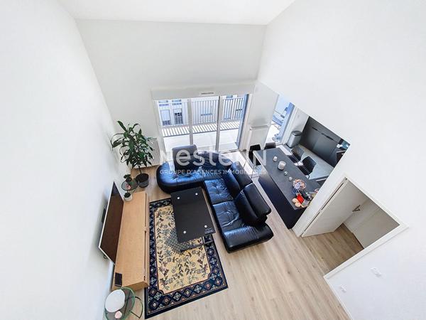 A vendre - Appartement T4 en duplex de près de 97 m² avec terrasse, stationnement et ascenseur dans résidence récente (2022) "Angers Gare"