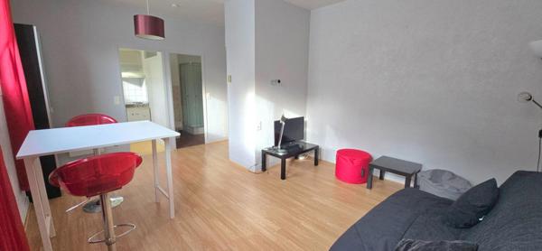 Appartement T1, meublé, d'une surface de 27.40 m², dans le centre ville de Périgueux
