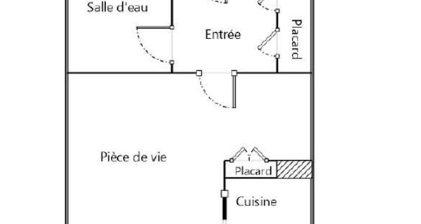 Location Studio meublé 31.3 m² - Paris 75014