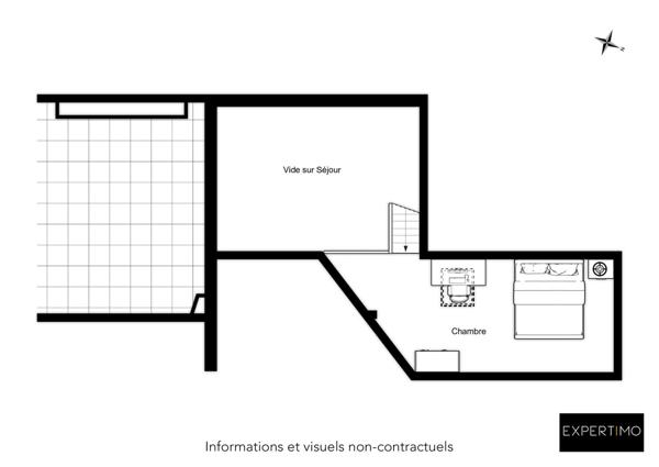 Toulouse (31200) Les Minimes à Toulouse, appartement duplex de 60m2 env. avec terrasse et balcon et une place de stationnement