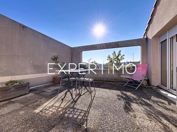 Toulouse (31200) Les Minimes à Toulouse, appartement duplex de 60m2 env. avec terrasse et balcon et une place de stationnement